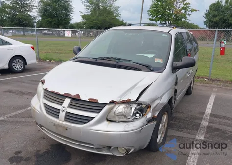 2005 Dodge Grand Caravan Sxt из США, поврежденный, VIN 2D4GP44L35R182959